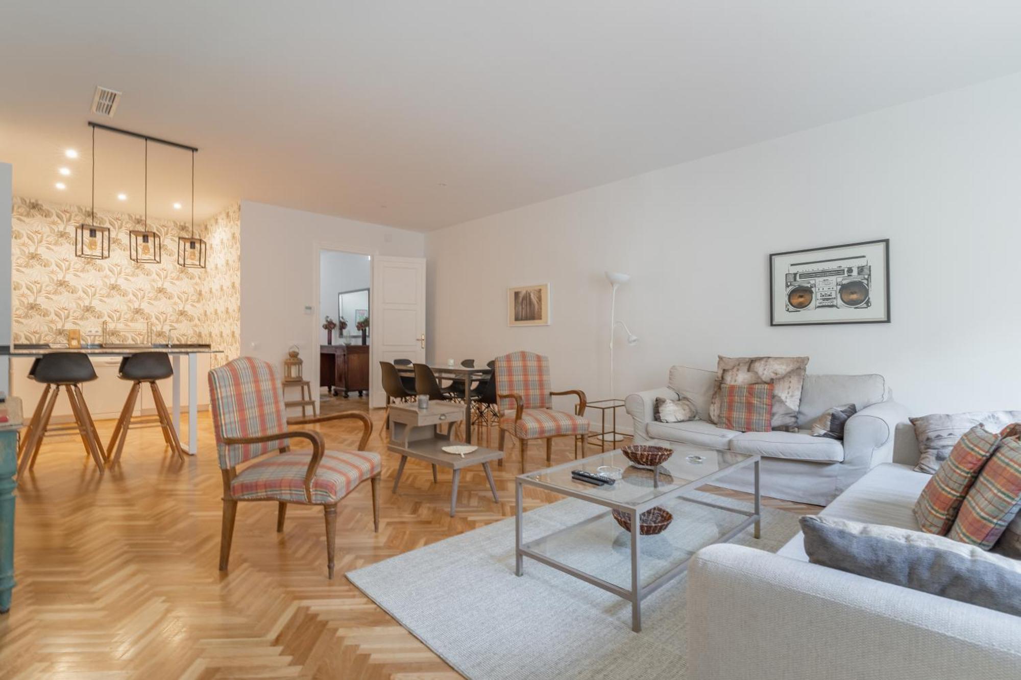 Spacious Central-3Bedrooms 3Bathrooms-Sol Madrid Kültér fotó