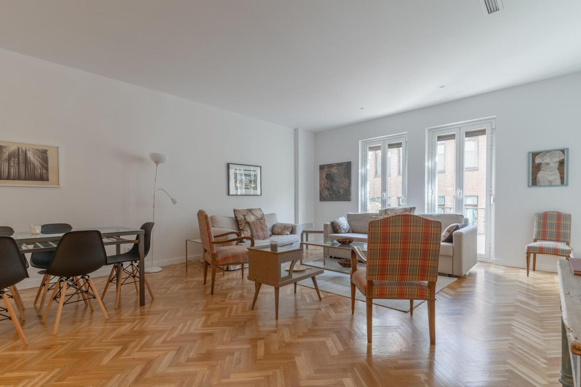 Spacious Central-3Bedrooms 3Bathrooms-Sol Madrid Kültér fotó