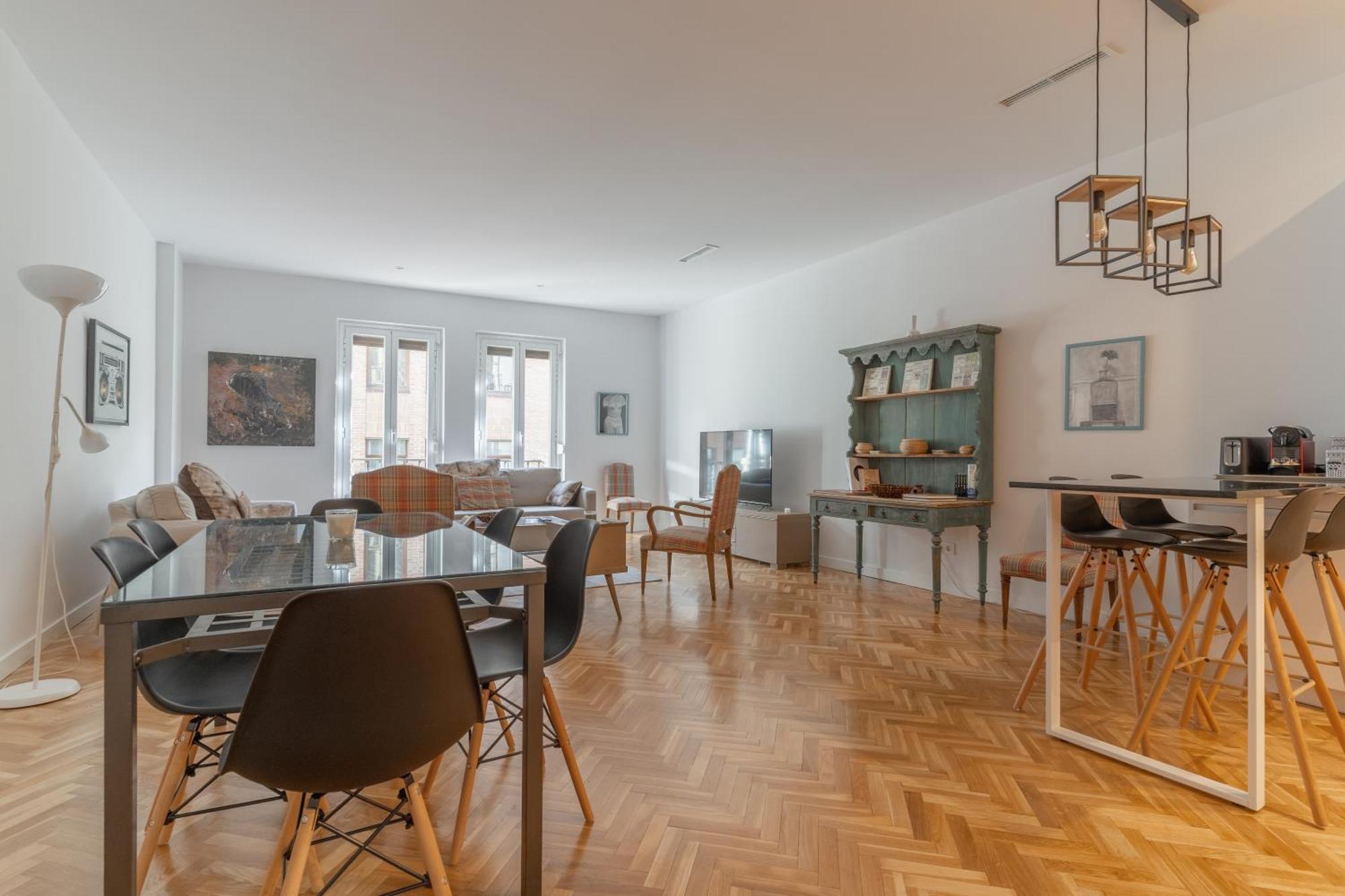 Spacious Central-3Bedrooms 3Bathrooms-Sol Madrid Kültér fotó
